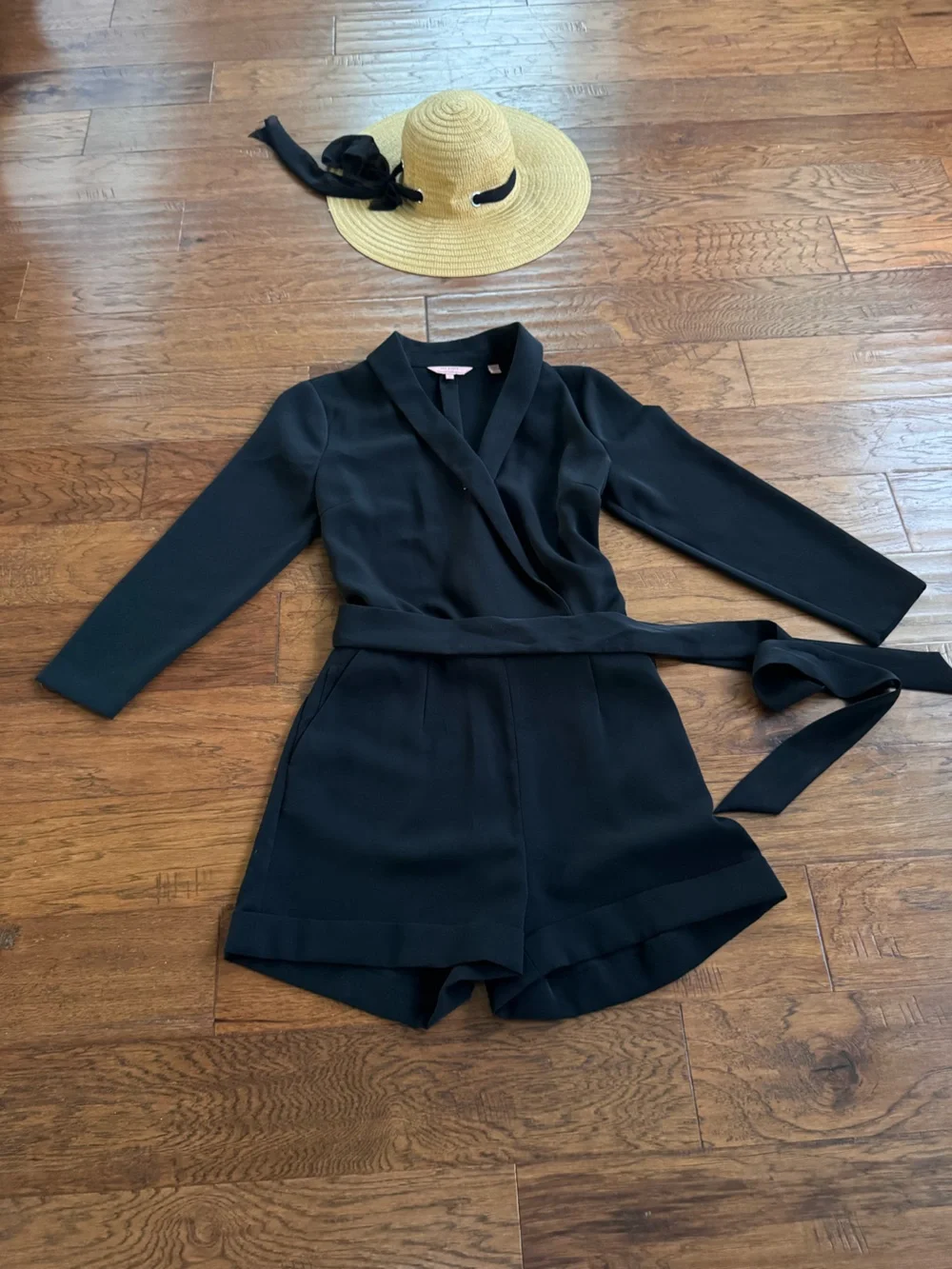 Ted‎ Baker Black Wrap Romper